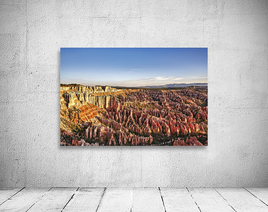 Sunrise at Bryce Point lookout in the Bryce Canyon National Park. Utah USA Wall Preview
