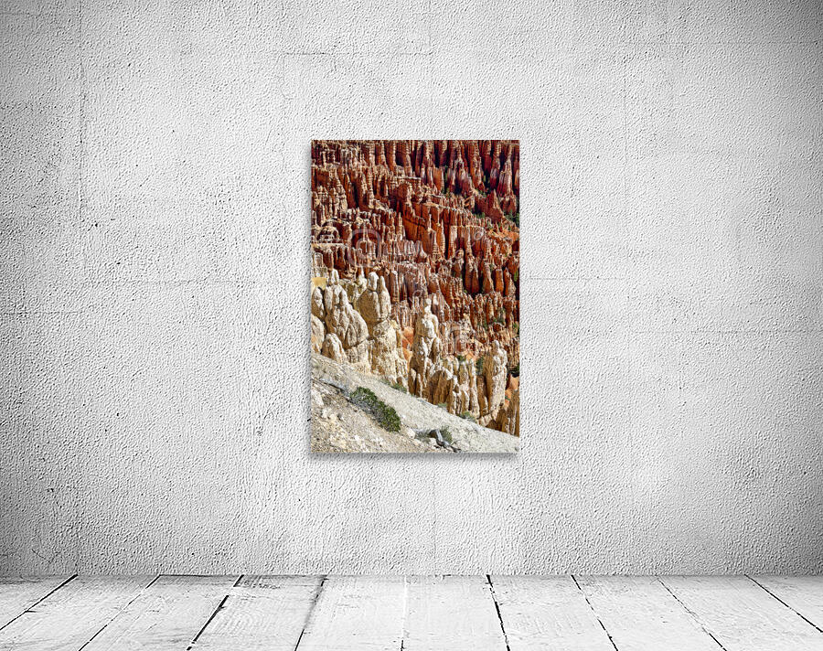 Inspiration Point Lookout in the Bryce Canyon National Park. Utah USA Wall Preview