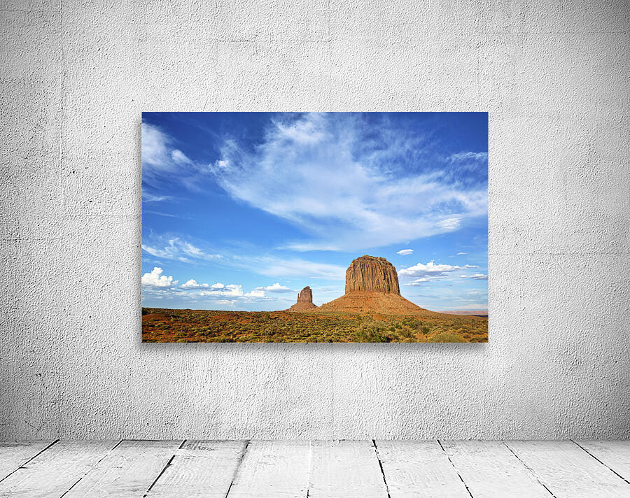 Monument Valley. Navajo Nation. Merrick Butte. West Mitten Butte Wall Preview