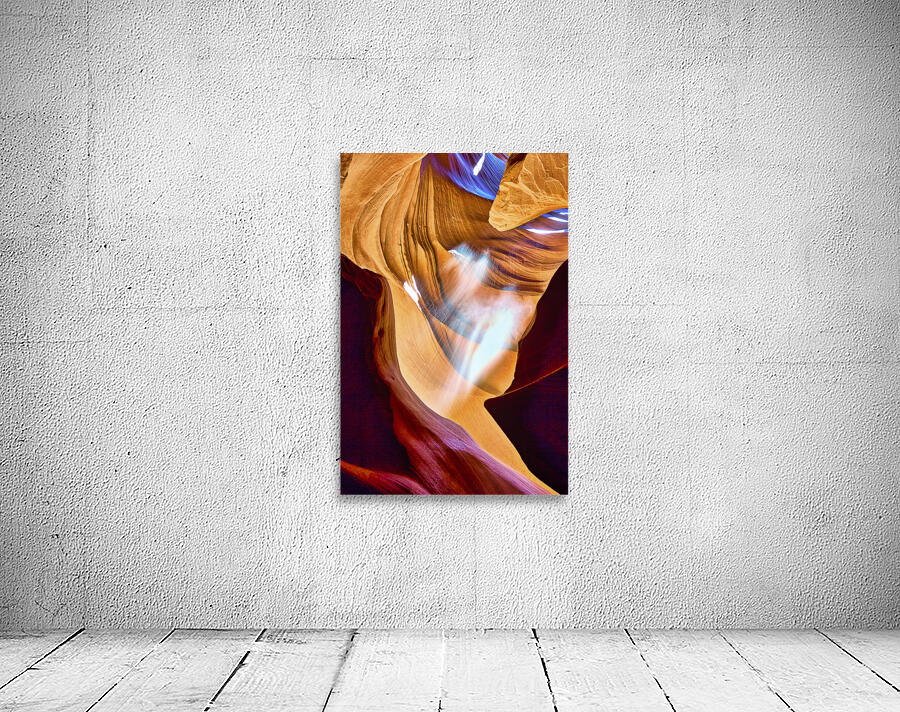 A beam of light in the Antelope Slot Canyon Navajo Tribal Park Arizona USA Wall Preview