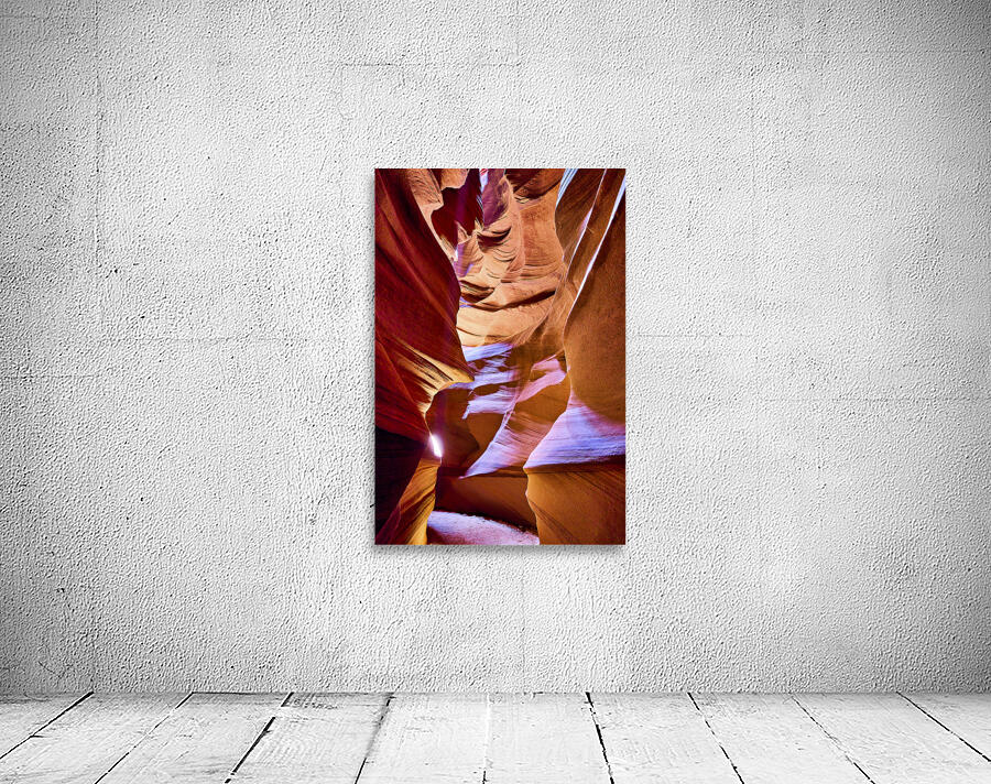 Majestic natural architecture of the Antelope Slot Canyon Navajo Tribal Park Arizona USA Wall Preview