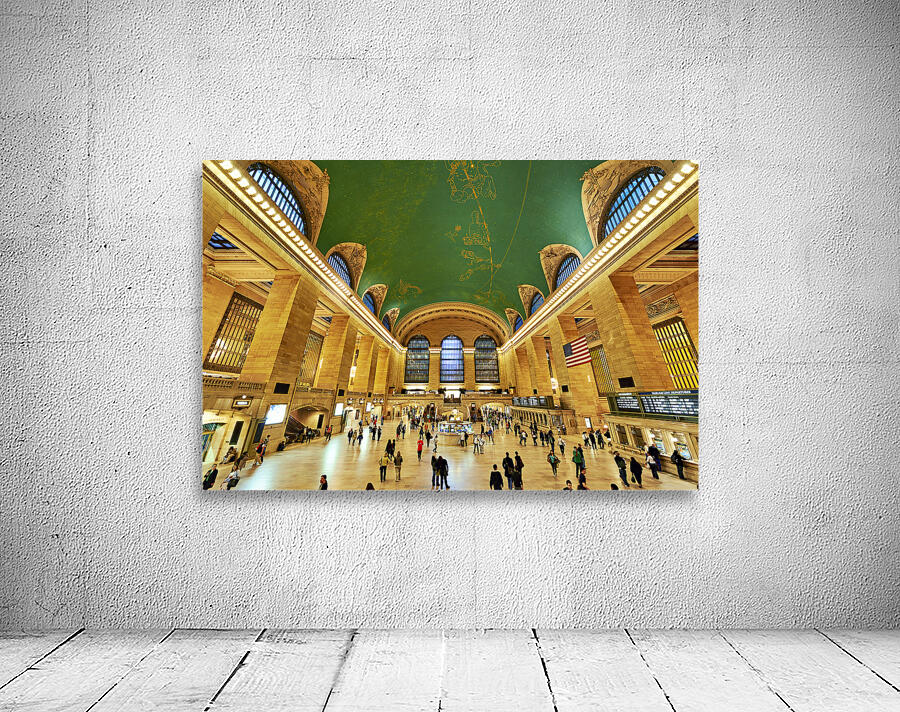 New York. Manhattan. United States. Grand Central Terminal Station. Wall Preview