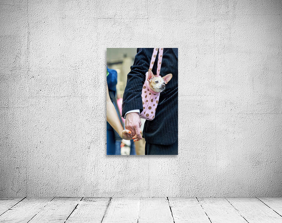 New York. Manhattan. United States. The Easter parade is an American cultural event consisting of a festive strolling procession on Easter Sunday. Wall Preview