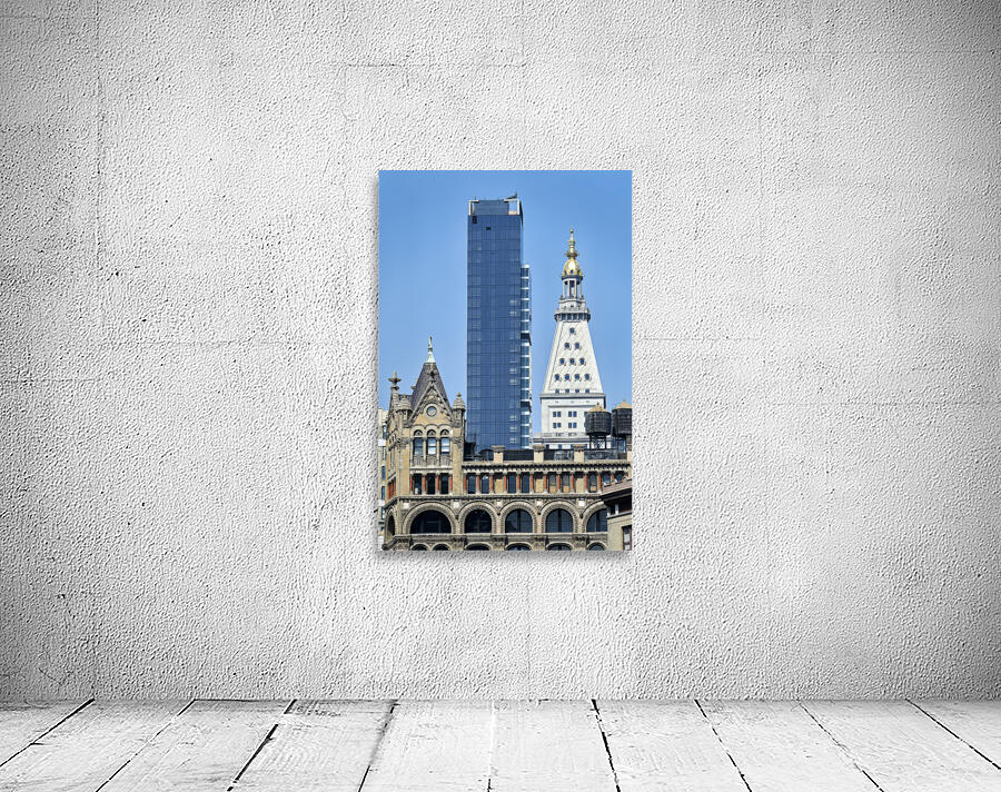 New York. Manhattan. United States. Different architectures downtown Wall Preview