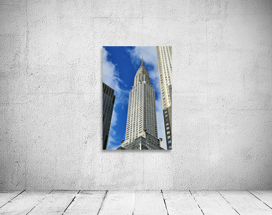 New York. Manhattan. United States. The Chrysler Building Wall Preview