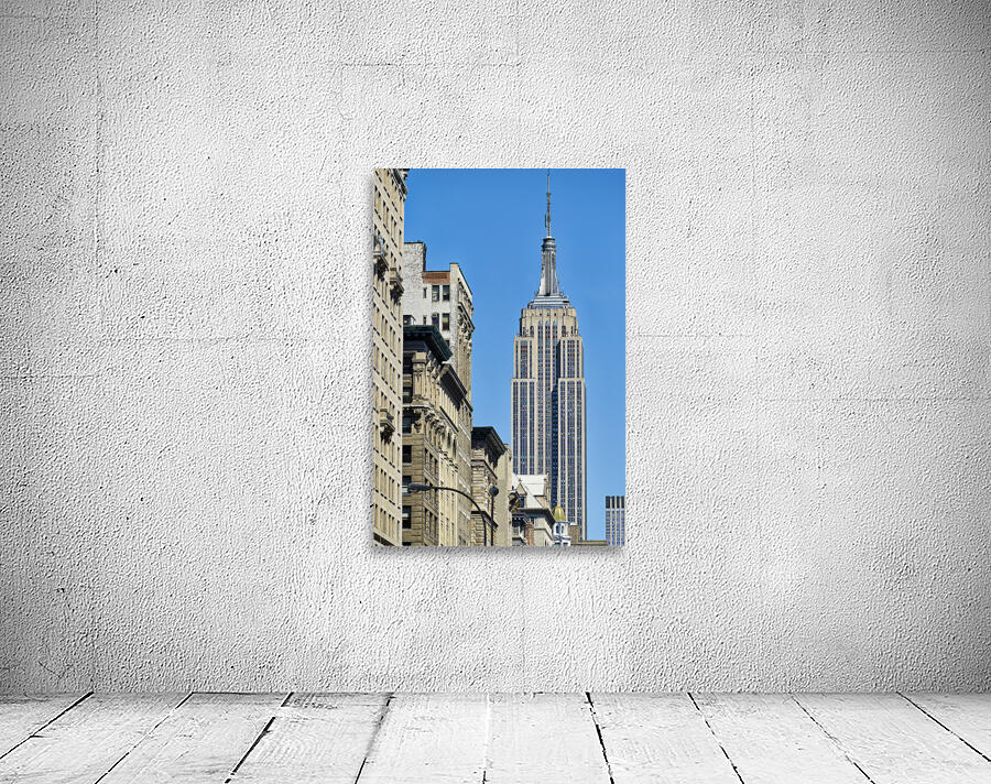 New York. Manhattan. United States. The Empire State Building Wall Preview