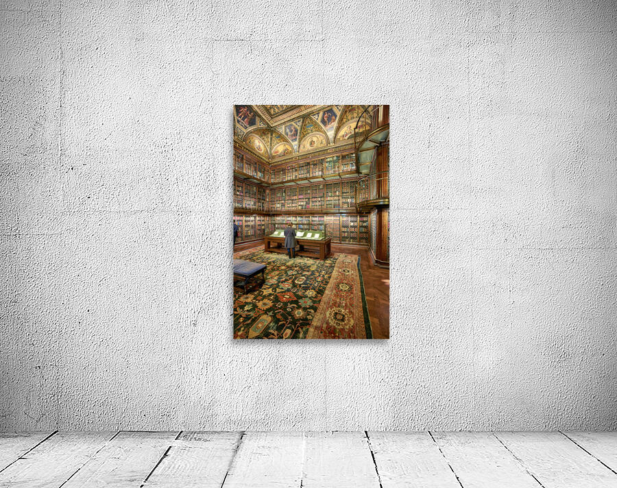 New York. Manhattan. United States. The Morgan Library and Museum Wall Preview