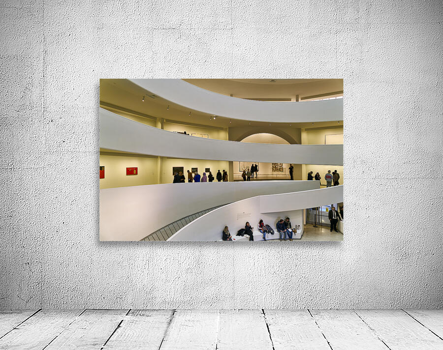 New York. Manhattan. United States. Solomon R. Guggenheim Museum Wall Preview