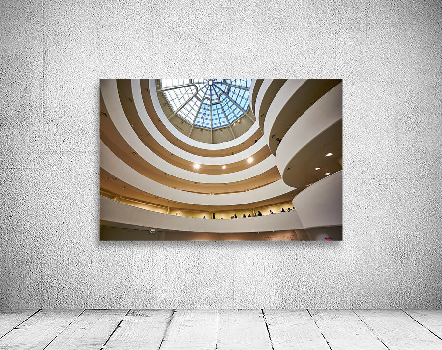New York. Manhattan. United States. Solomon R. Guggenheim Museum Wall Preview
