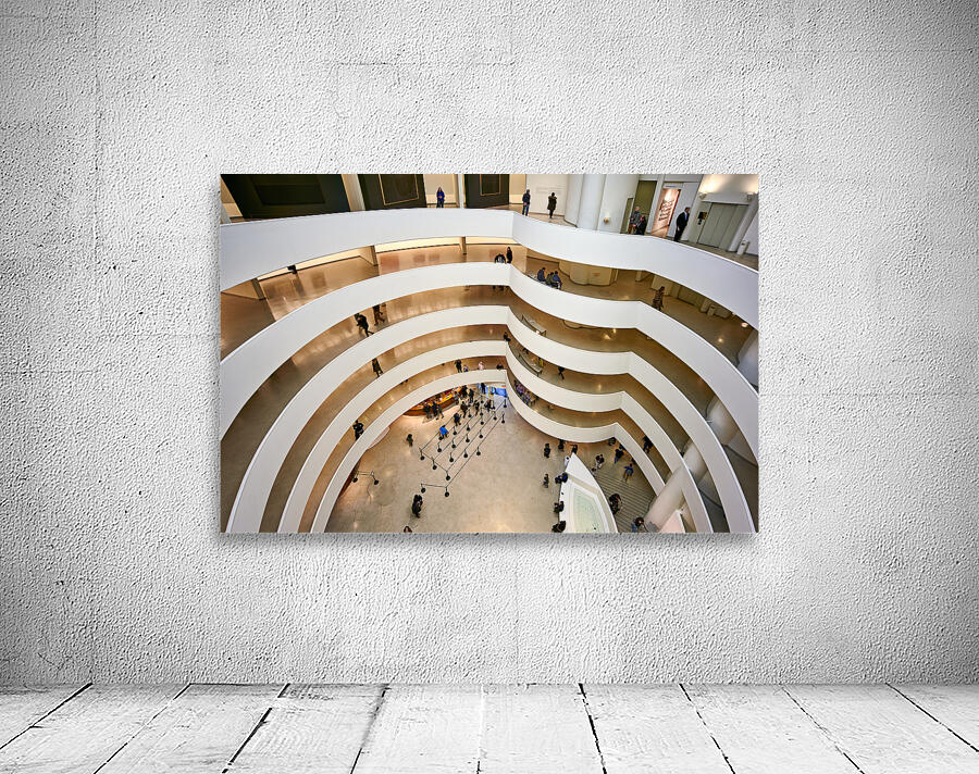 New York. Manhattan. United States. Solomon R. Guggenheim Museum Wall Preview