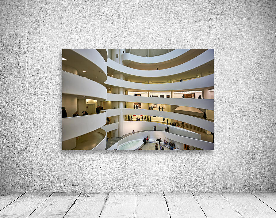 New York. Manhattan. United States. Solomon R. Guggenheim Museum Wall Preview