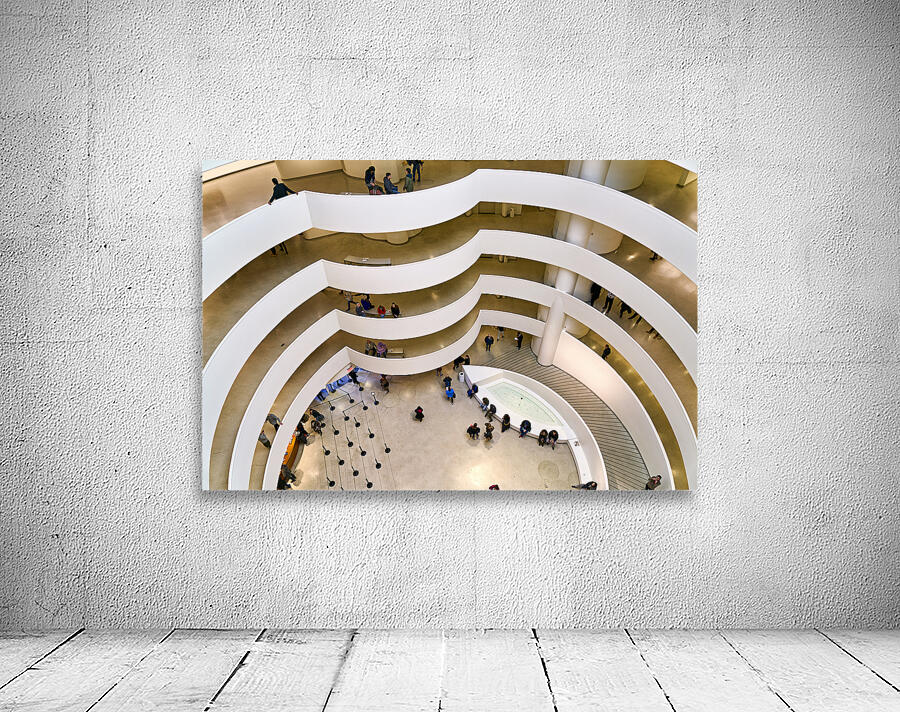 New York. Manhattan. United States. Solomon R. Guggenheim Museum Wall Preview