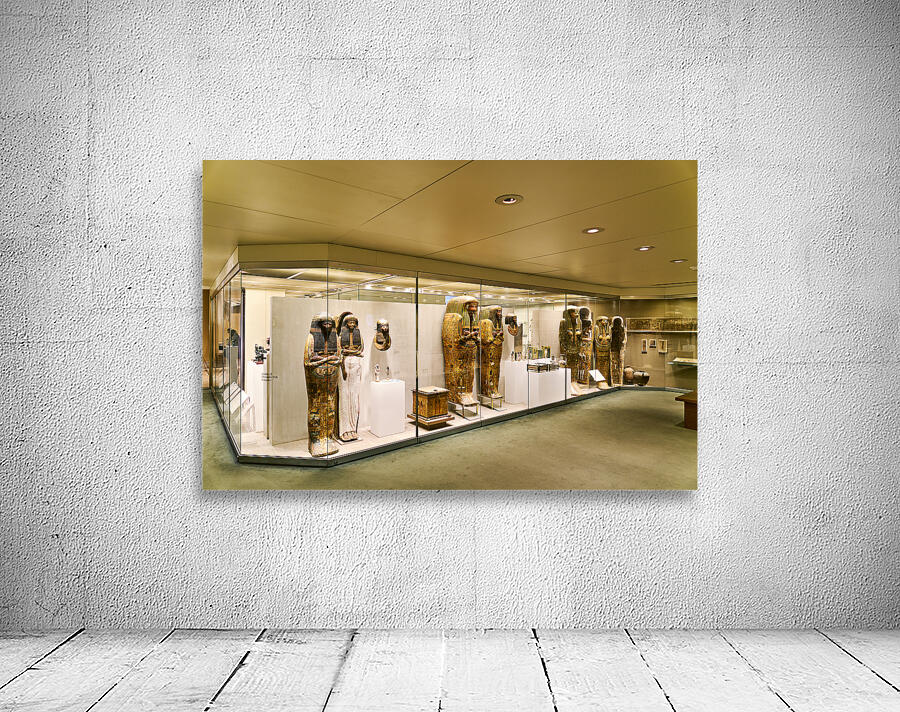 New York. Manhattan. United States. The Metropolitan Museum of Art. Egyptian Art Wall Preview