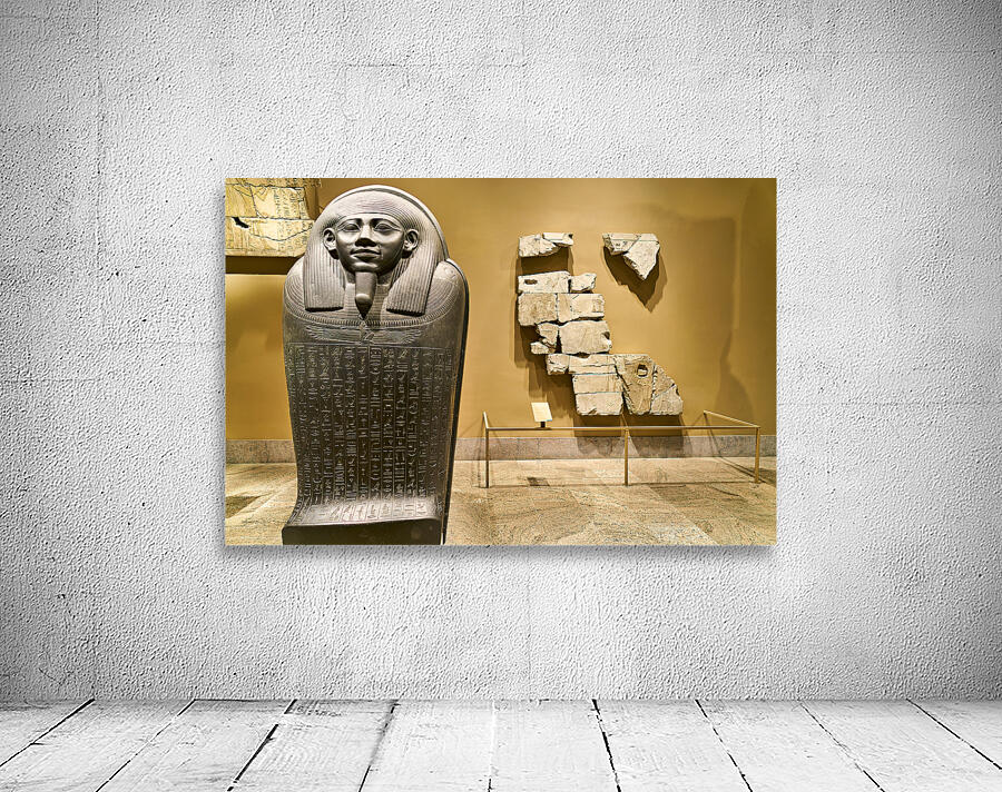 New York. Manhattan. United States. The Metropolitan Museum of Art. Egyptian Art Wall Preview