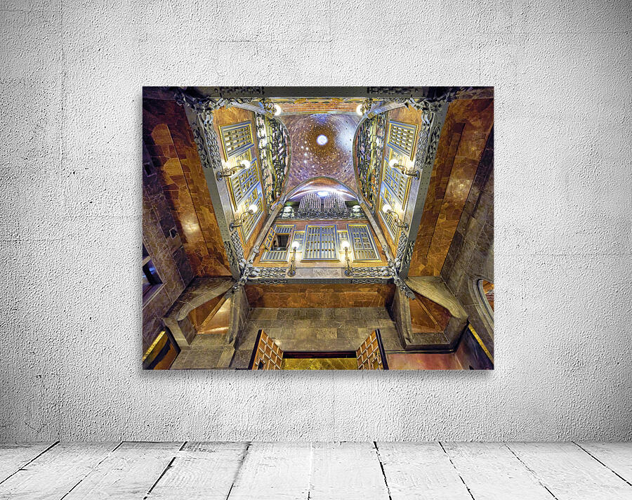 Barcelona. Catalonia. Spain. Palau Guell by Gaudi Wall Preview