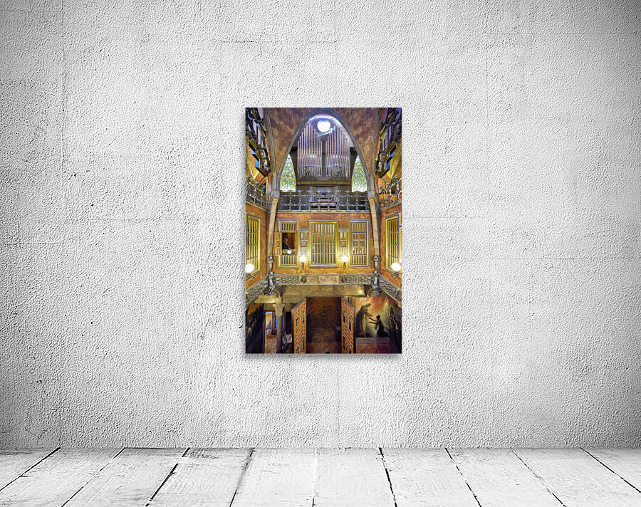 Barcelona. Catalonia. Spain. Palau Guell by Gaudi Wall Preview