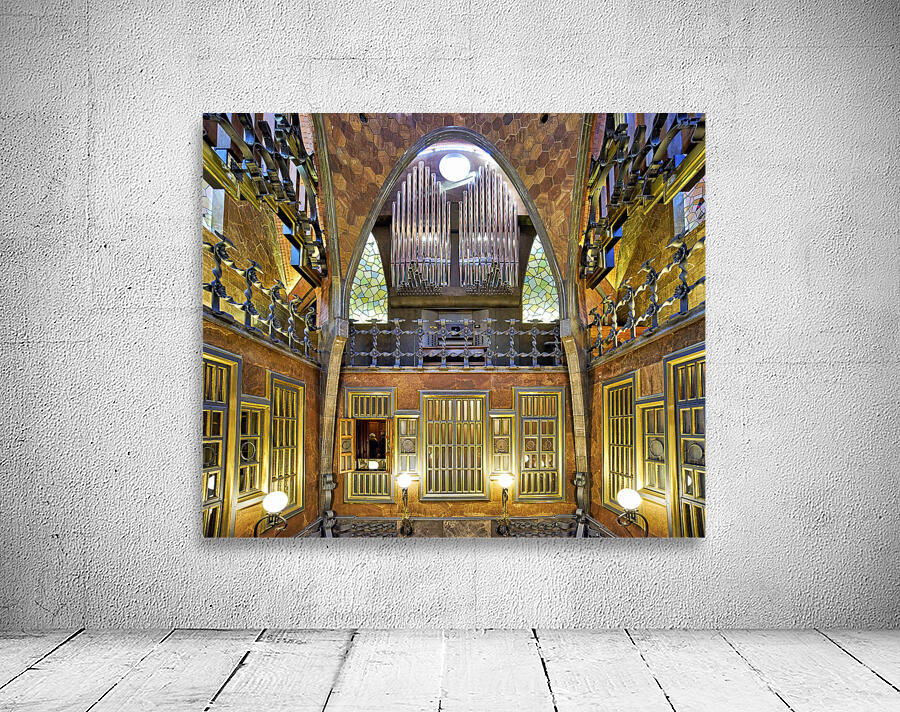 Barcelona. Catalonia. Spain. Palau Guell by Gaudi Wall Preview