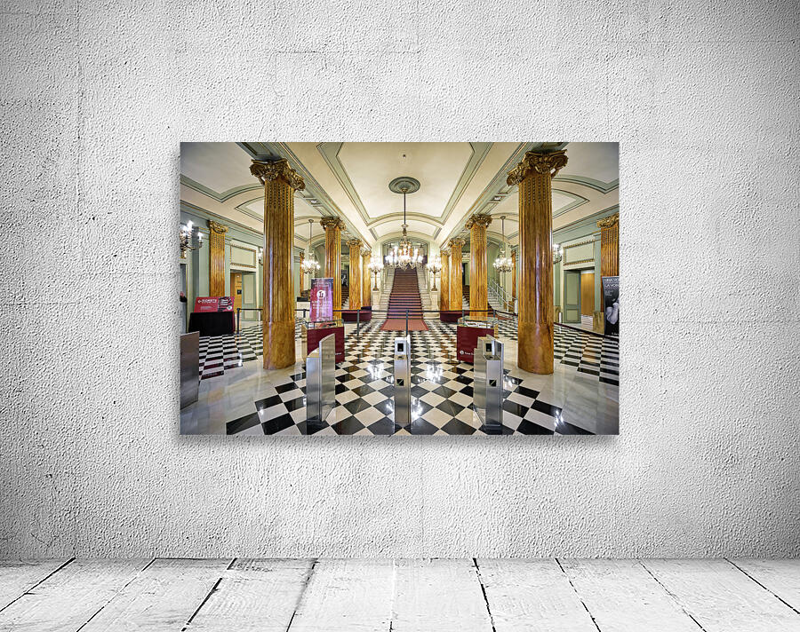 Barcelona. Catalonia. Spain. The Gran Teatre del Liceu Opera House Wall Preview