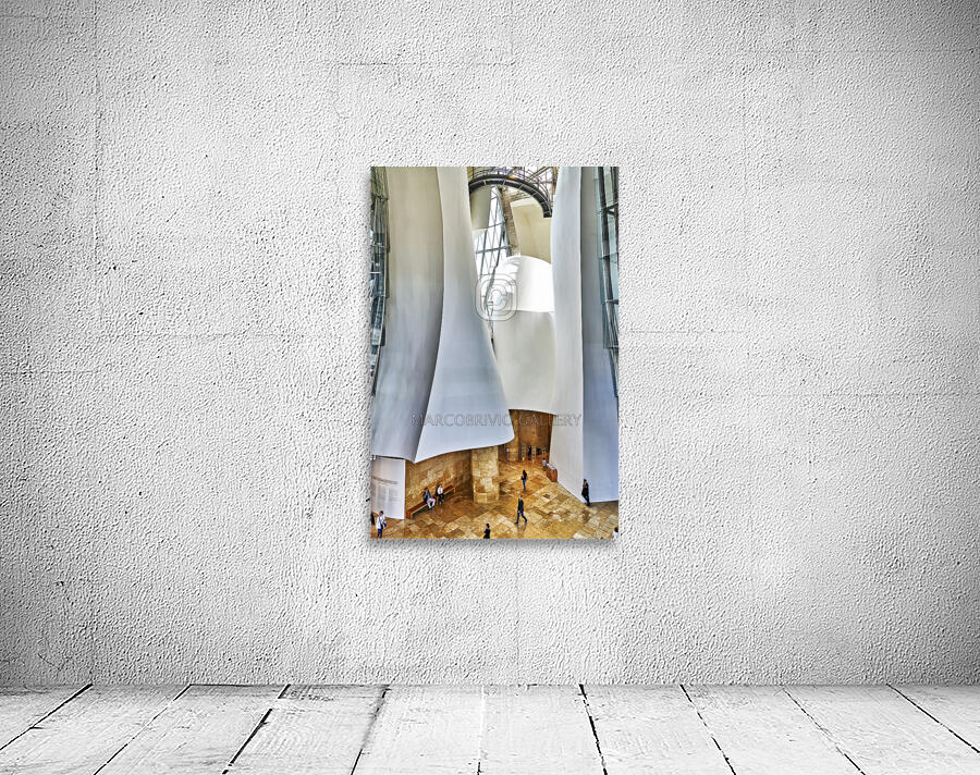 Bilbao Biscay Spain. The interiors of the Guggenheim Museum Wall Preview