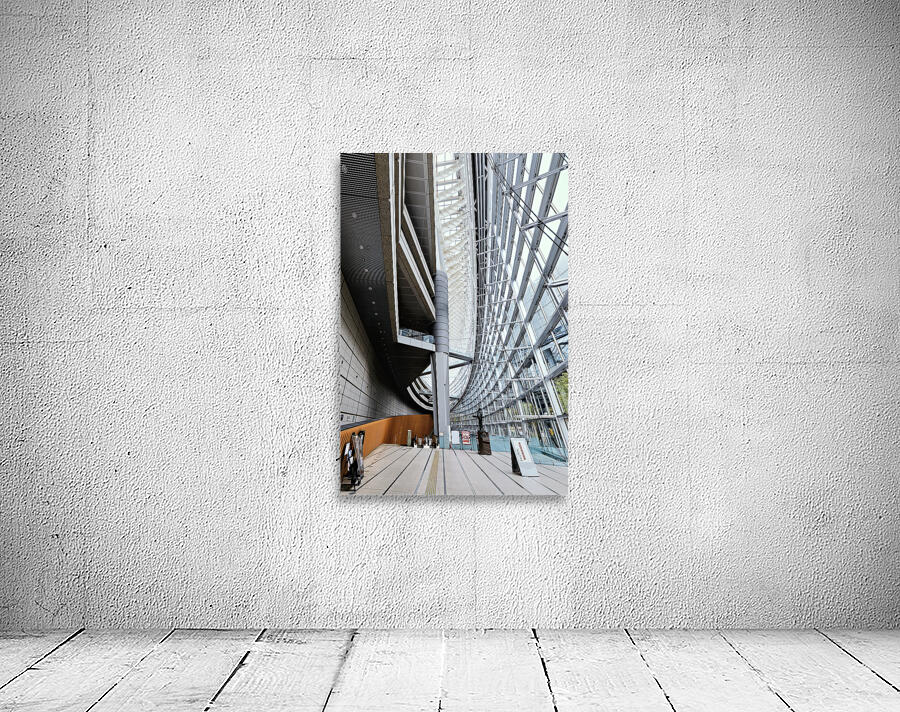 Japan. Tokyo. The International Forum Wall Preview