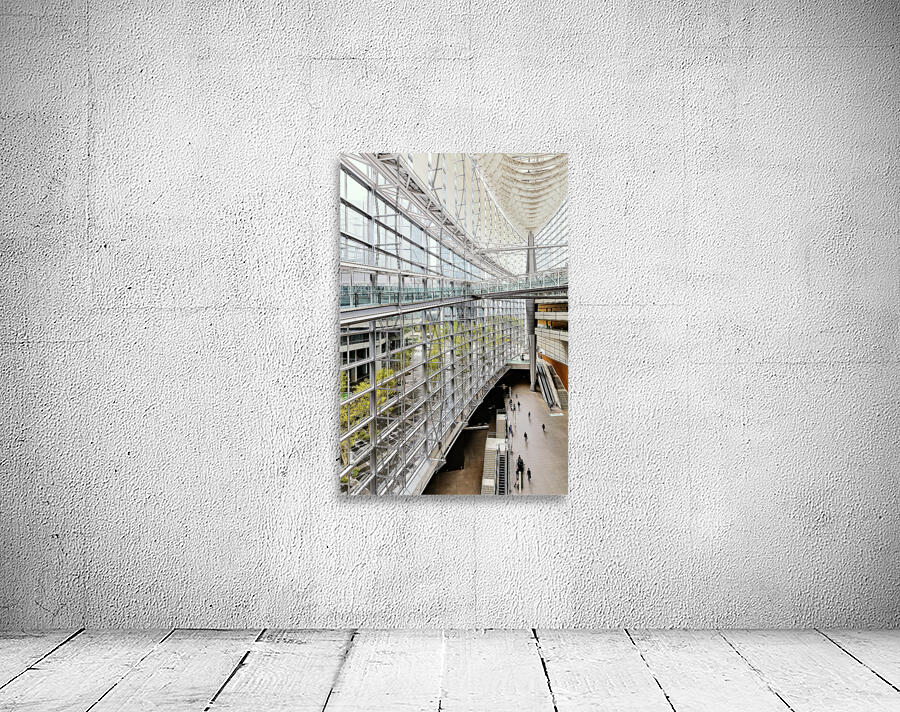 Japan. Tokyo. The International Forum Wall Preview