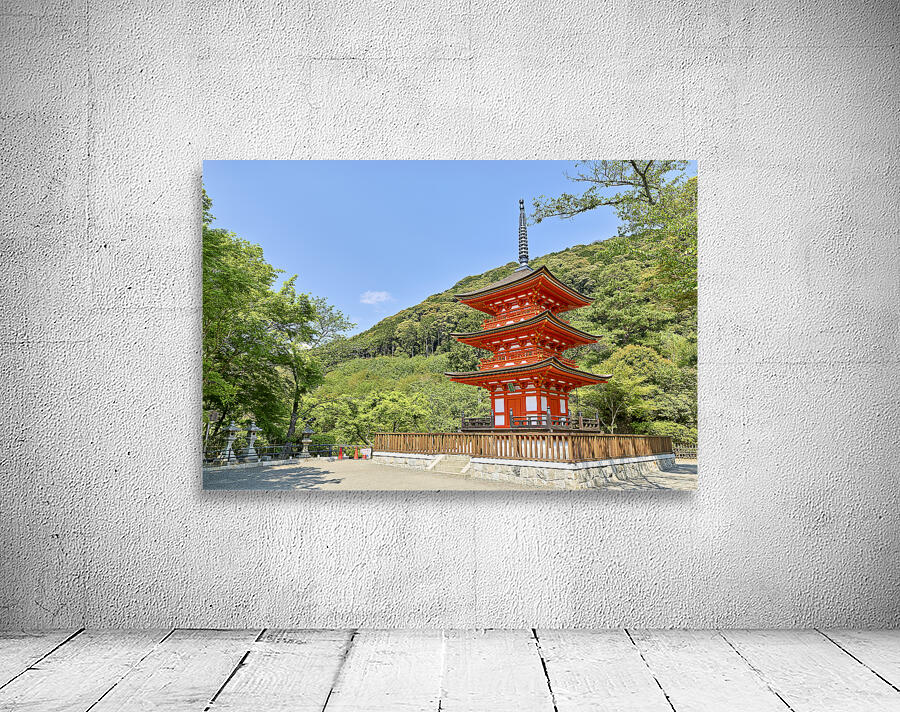 Japan. Kyoto. Kiyomizu Dera Temple. Koyasu Pagoda Wall Preview