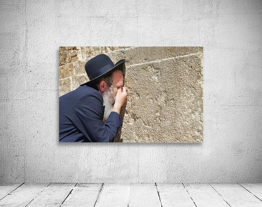 ISRAEL Jerusalem. Orthodox jews praying at the wailing wall Wall Preview