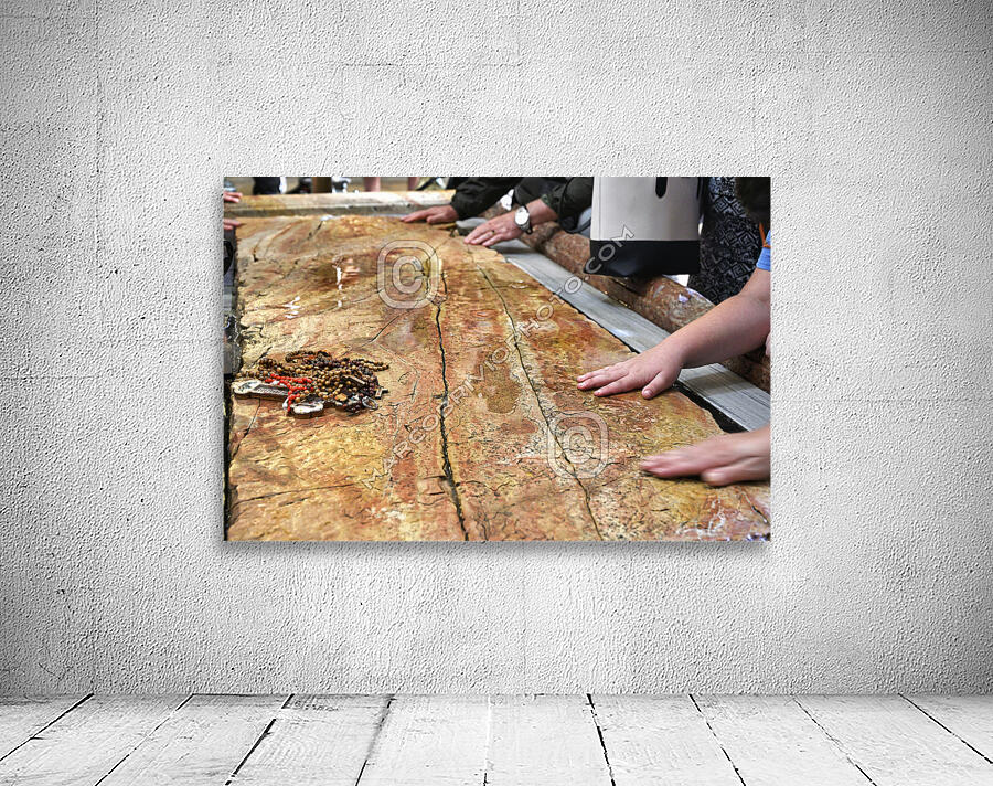 Jerusalem Israel. The church of the Holy Sepulchre Wall Preview