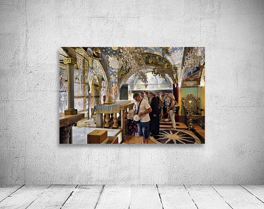 Jerusalem Israel. The church of the Holy Sepulchre Wall Preview