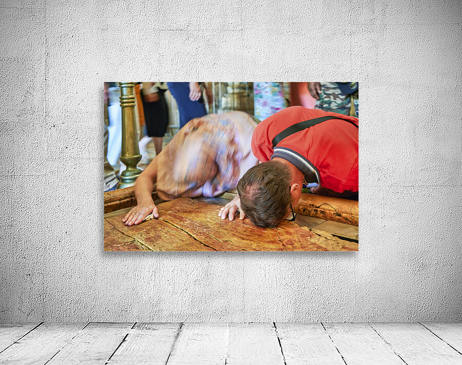 Jerusalem Israel. The church of the Holy Sepulchre Wall Preview