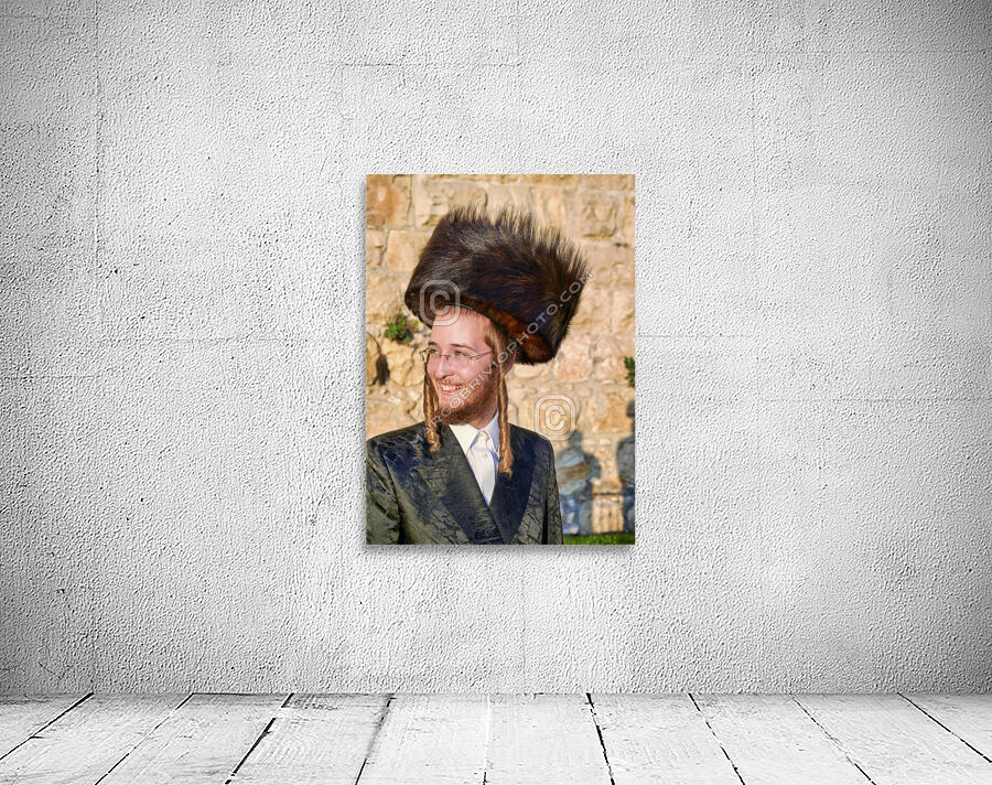 Jerusalem Israel. Orthodox jews praying at the wailing wall Wall Preview