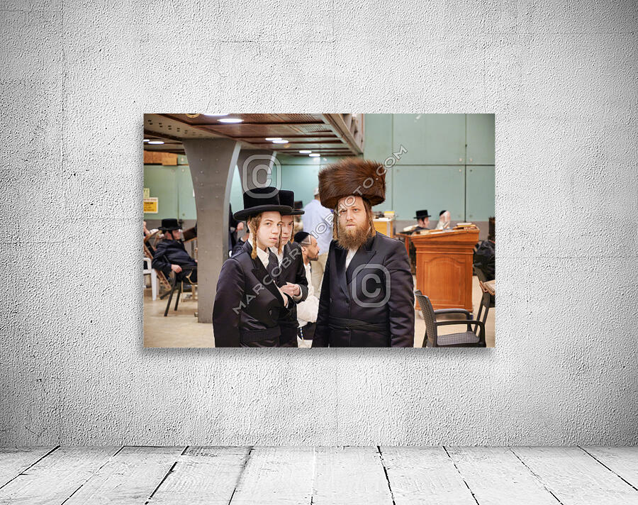 Jerusalem Israel. Orthodox jews praying at the wailing wall Wall Preview