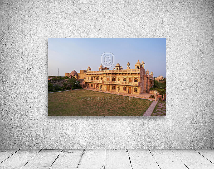 India Rajasthan. Khimsar Fort Wall Preview