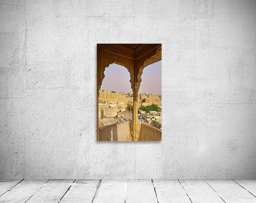 India Rajasthan jaisalmer. The walls at sunset Wall Preview