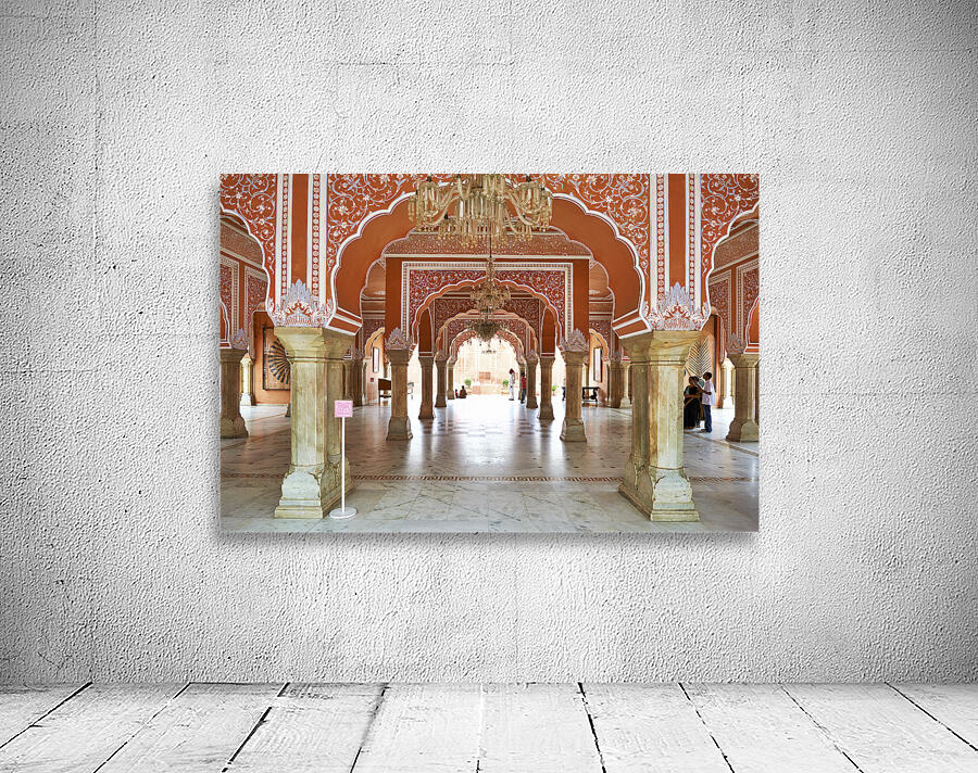 India Rajasthan Jaipur. City Palace Wall Preview