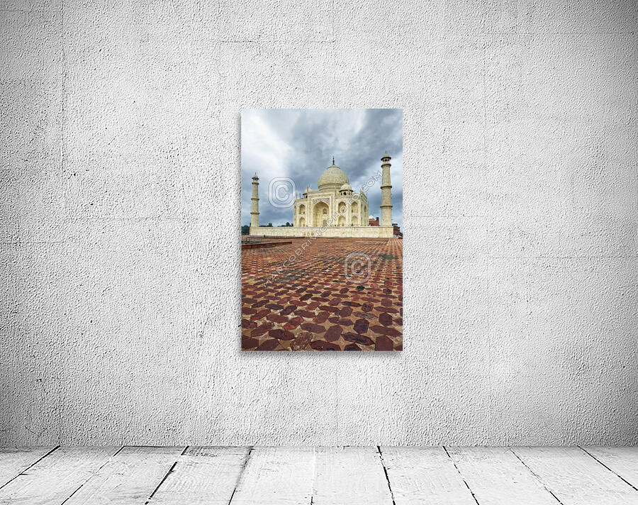 India Agra. The Taj Mahal Palace Wall Preview