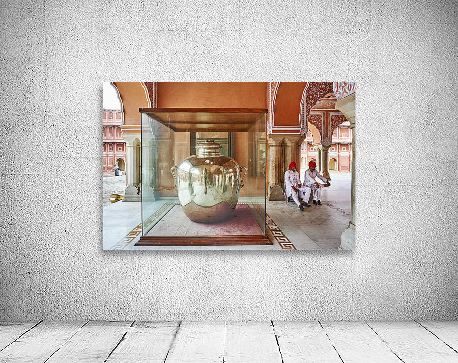 India Rajasthan Jaipur. City Palace Wall Preview