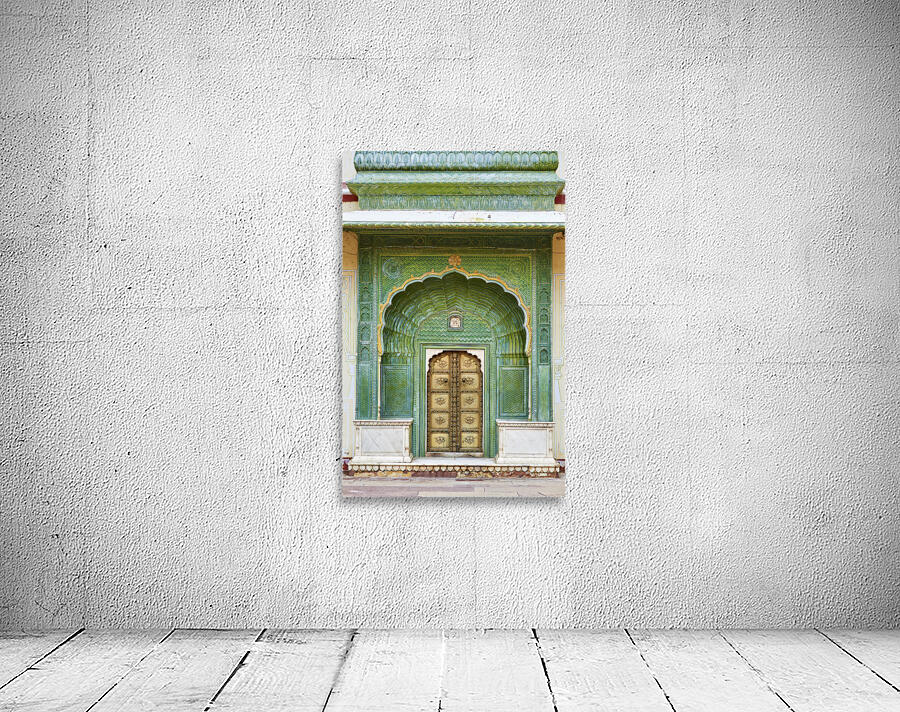 India Rajasthan Jaipur. City Palace Wall Preview