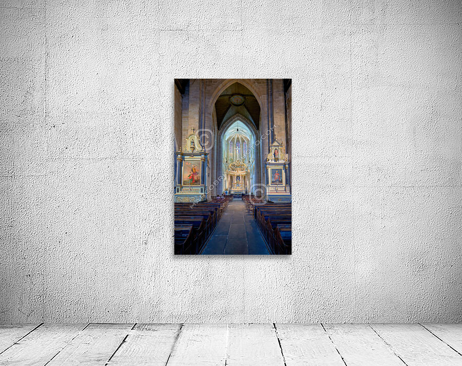 Dinan Brittany France. Basilica of St Saviour Wall Preview