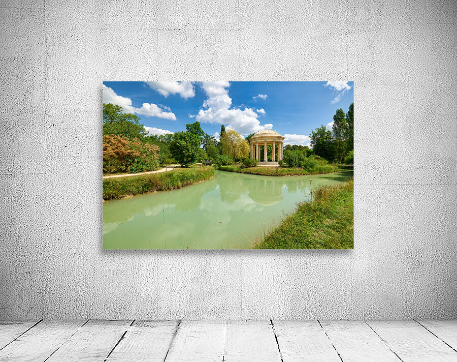 The Palace of Versailles. Paris France. The temple of love at Petit Trianon Wall Preview