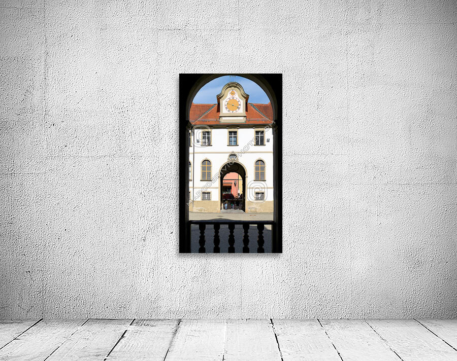 Germany Bavaria Romantic Road. Fussen. Benediktinerkloster St. Mang Wall Preview