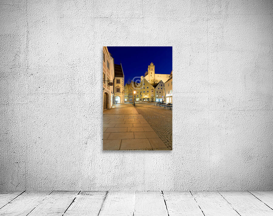 Germany Bavaria Romantic Road. Fussen. Wall Preview