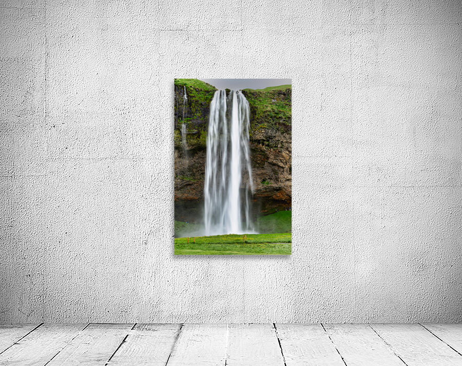 Seljalandsfoss is a waterfall in Iceland. Wall Preview