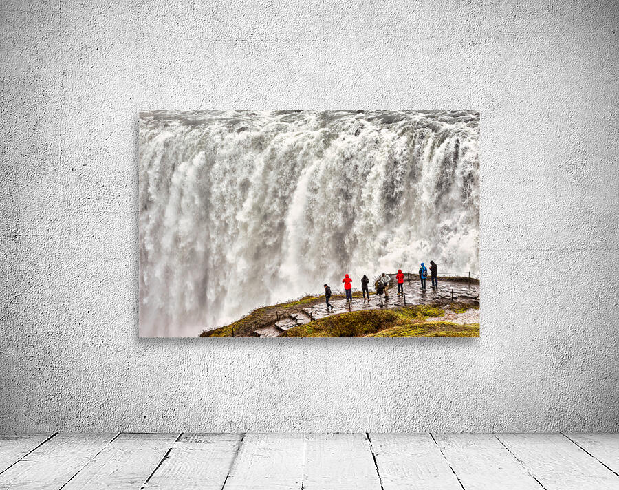 Dettifoss is a waterfall on the river Jökulsá á Fjöllum in the north of Iceland. It is the most powerful waterfall in Europe. Wall Preview