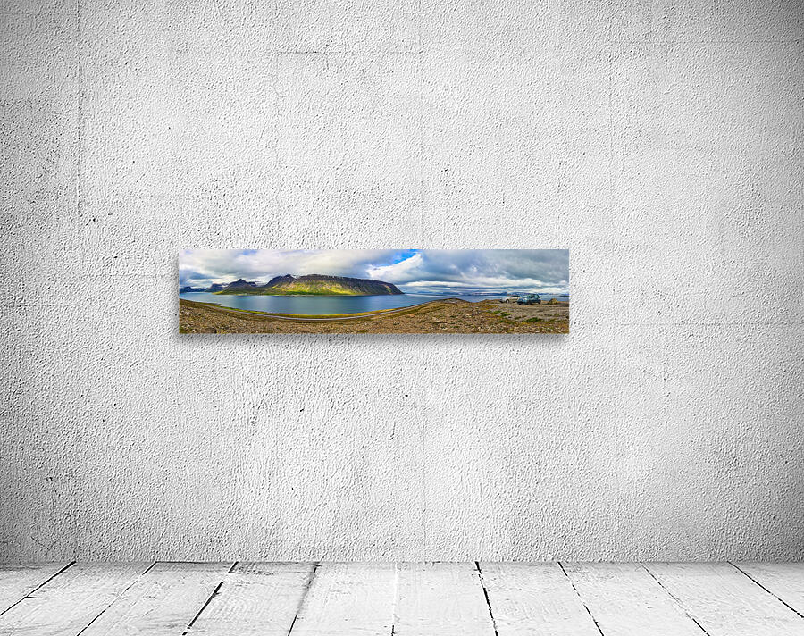 Trod scenic lookout. Westfjords. Iceland Wall Preview