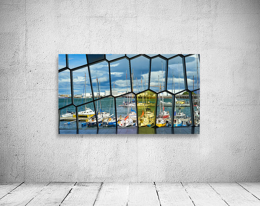 The harbour of Reykjavik. Iceland Wall Preview