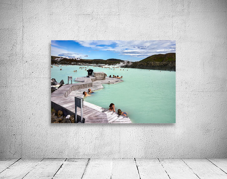 Blue Lagoon SPA. Iceland Wall Preview