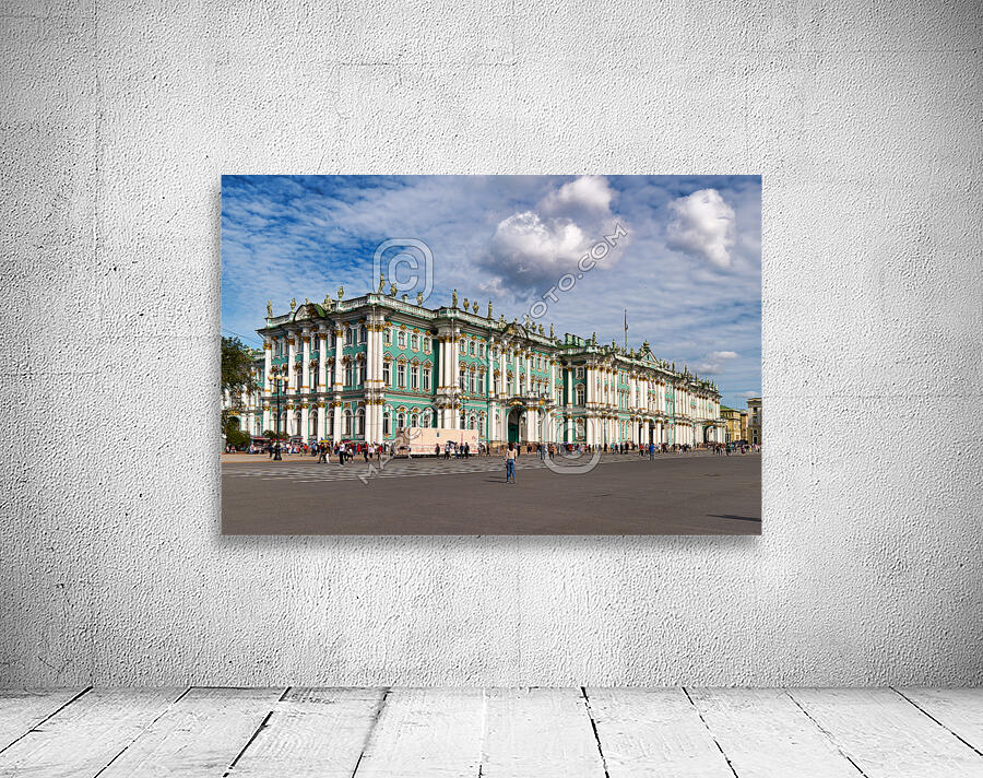 St. Petersburg Russia. The Winter Palace Hermitage Museum Wall Preview
