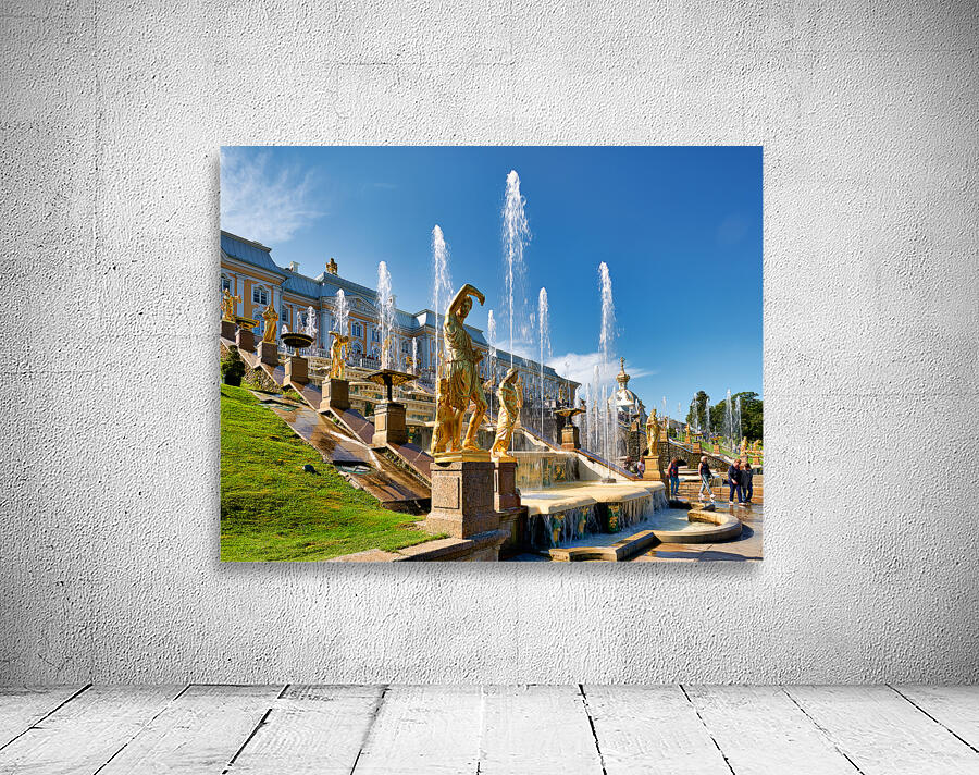 St. Petersburg Russia. Peterhof Palace Wall Preview