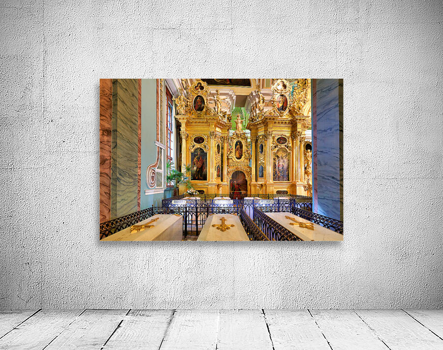 St. Petersburg Russia. Peter and Paul Cathedral at Peter and Paul Fortress Wall Preview